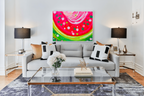 Watermelon Burst | Eclectic Wall Art Poster (UNFRAMED) Mami Makes Art