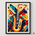 Chromatic Testimony | Eclectic Wall Art Poster (UNFRAMED) Mami Makes Art
